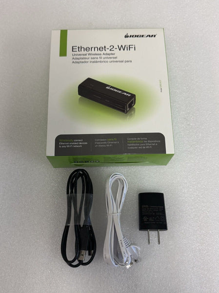 *IOGEAR Ethernet-2-WiFi Universal Wireless Adapter - NEW* (Open Box)