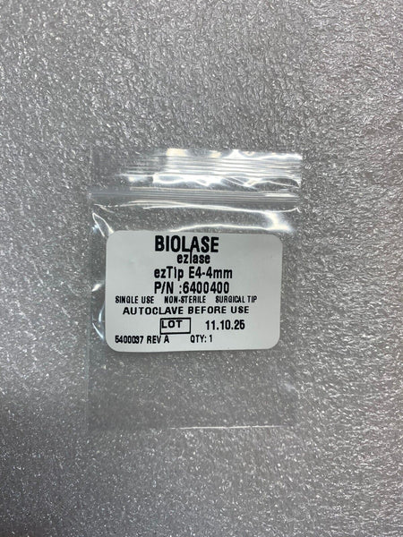 Biolase Diode Laser Tips E4-4 EZ TIP 6400400