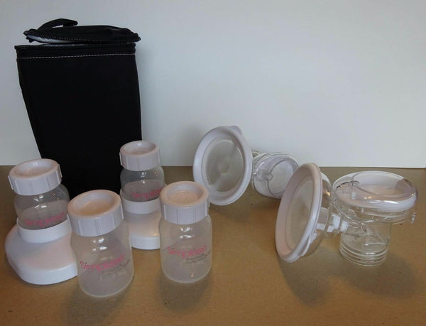 Dr Brown's Simplisse electric double breast pump accessories & bag