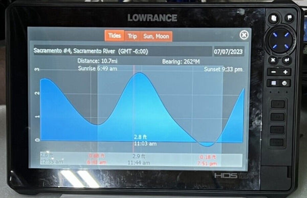 Lowrance HDS-12 Live Chartplotter/Multifunction Boat Display 000-14427-001