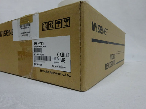 Wisenet XRN-410S network video recorder