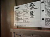 Dacor 36" Wide 21.6 Cu. Professional Column Refrigerator DRR36980RAP