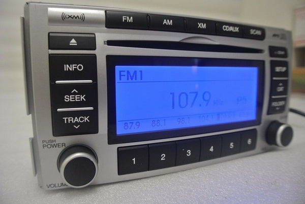 2007 2008 2009  Hyundai Santa Fe OEM Radio Cd Player Mp3 XM Aux 96180-0W000