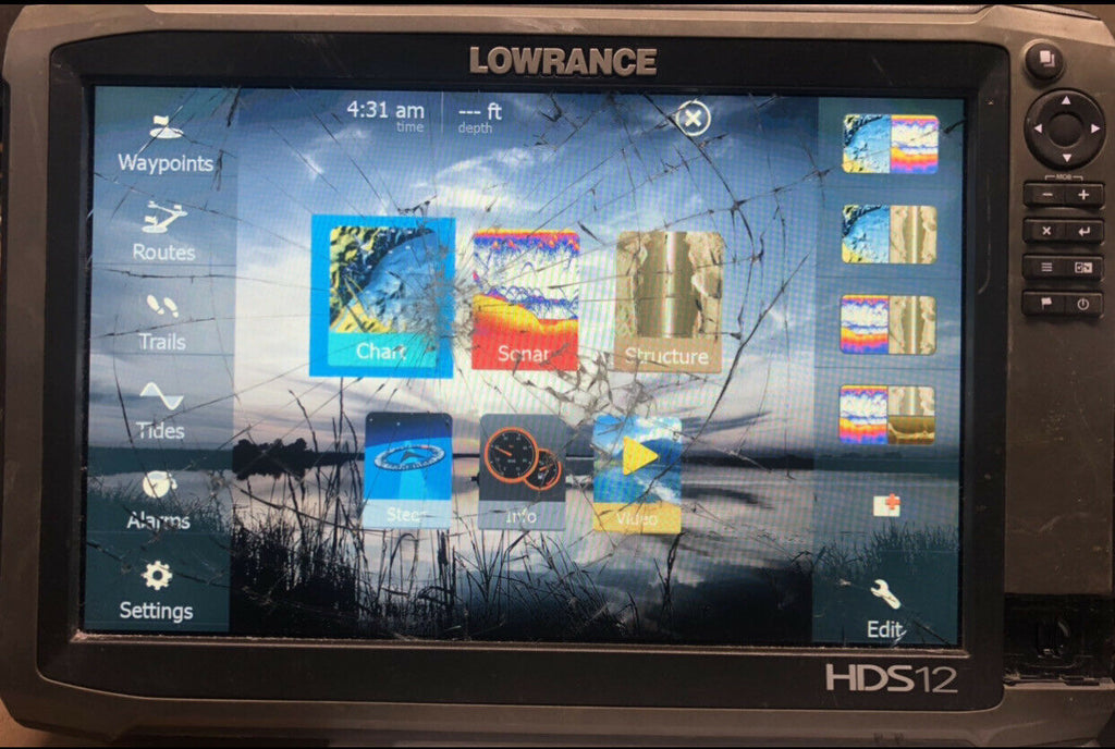 LOWRANCE 000-11795-001 HDS-12 GEN3 FISHFINDER/CHARTPLOTTER W