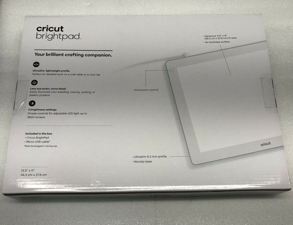 CRICUT BrightPad For Tracing Weeding & More