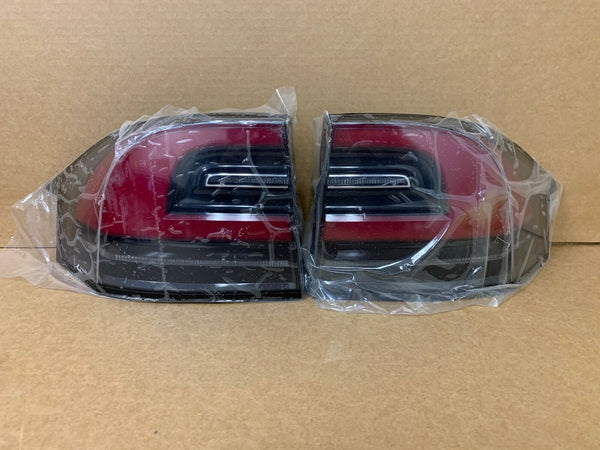 17-20 Tesla Model X RH + LH OEM Rear Outer Tail Light Lamp Set Right Left OEM