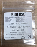 Biolase 6201128 Turbo Tip O-Rings MX7 Qty 4